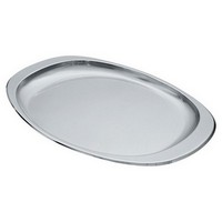 photo Alessi-Avio Tray in 18/10 stainless steel with polished edge 1